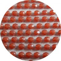 Broušené korálky, kulička 04mm,opál siam, balení 60 ks
